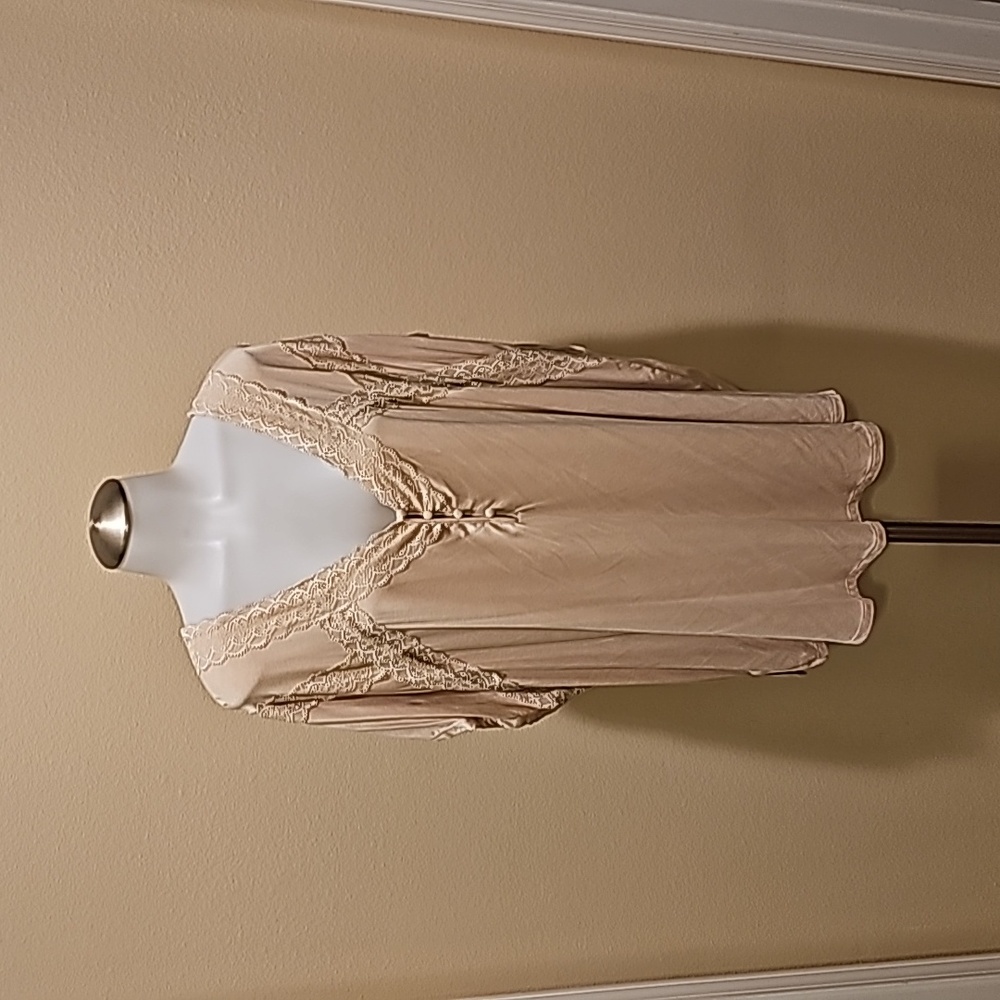 Soft pink Torrid blouse